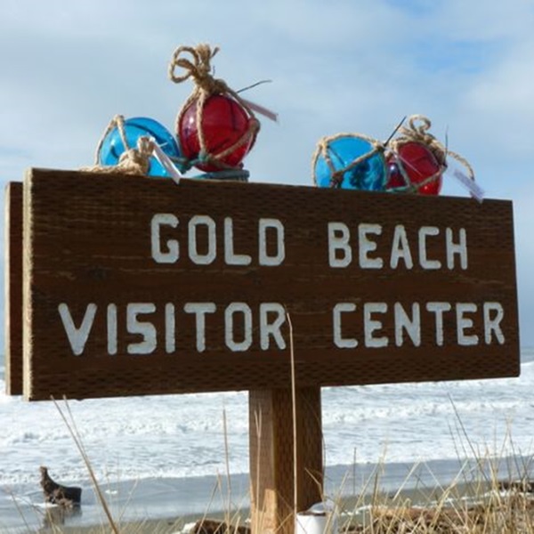 Visitors can learn of the history, many attractions, and facts about the Gold Beach area at the local Visitors Center.