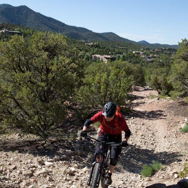 The Southern Tier Route through the western New Mexico mountains offers challenging terrain but rewards riders with breathtaking views. 