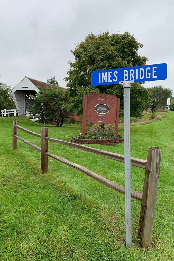 Imes Covered Bridge - Display Image