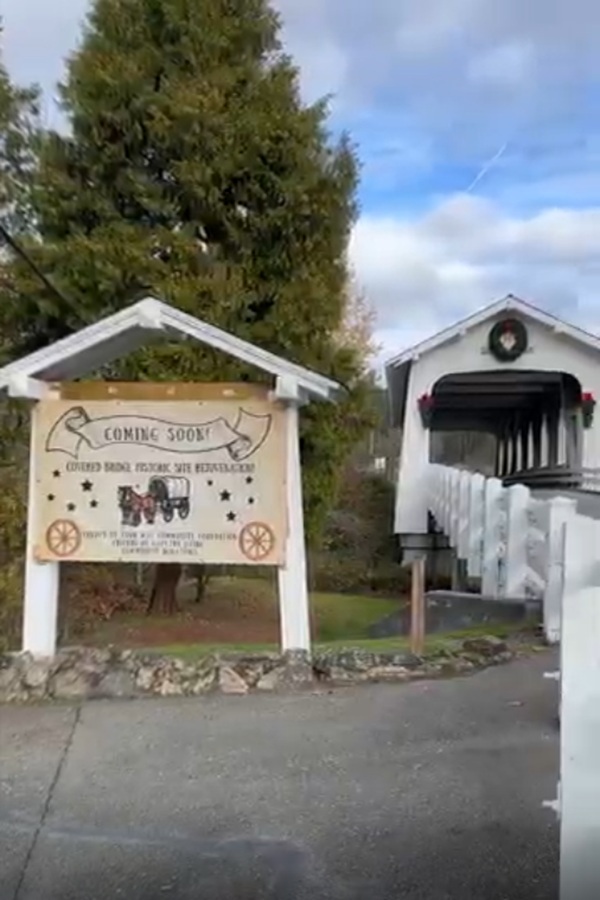 Grave Creek Covered Bridge - Display Image