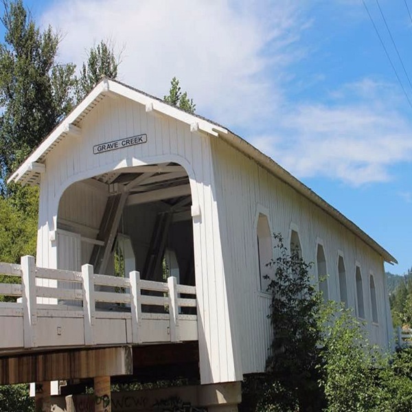 Grave Creek Covered Bridge - Webpage Image