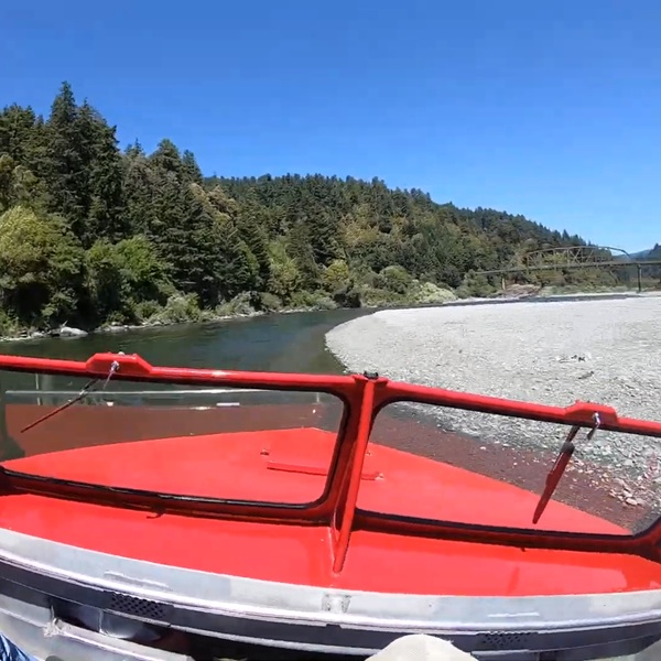 Fully loaded boats are capable of traveling through water only inches deep while reaching speeds over 50 miles per hour in some sections of the river.