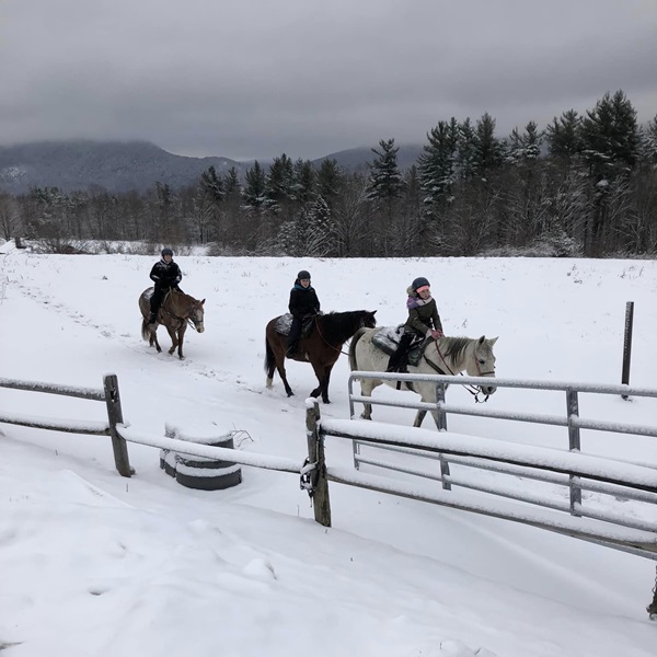 Mountain View Ranch provides visitors with the opportunity to experience the Green Mountains while enjoying horseback riding and other outdoor activities year-round. 