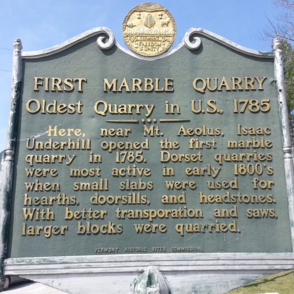 The quarry played a crucial role in the early marble industry of Vermont and supplied marble for various significant projects. 