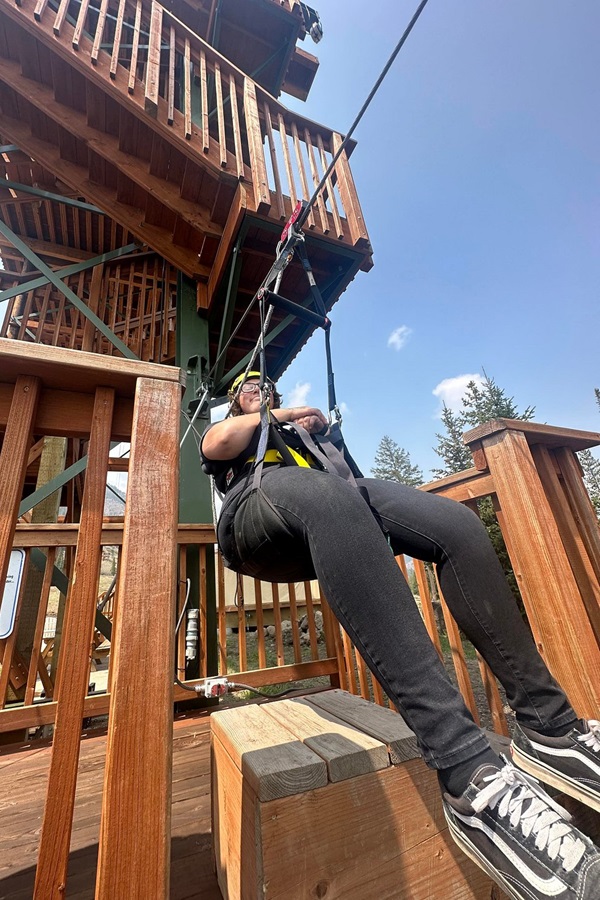 Sleeping Giant Zipline  - Display Image