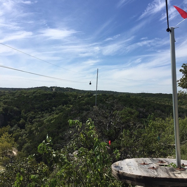 777 Zipline offers a thrilling zipline experience with stunning views of the Turner Falls area and features multiple lines that soar above the scenic landscapes. 