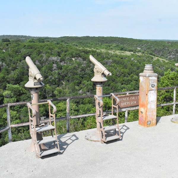 Riders enjoy breathtaking panoramic views of Turner Falls Park and the surrounding Arbuckle Mountains as they glide along the ziplines. 