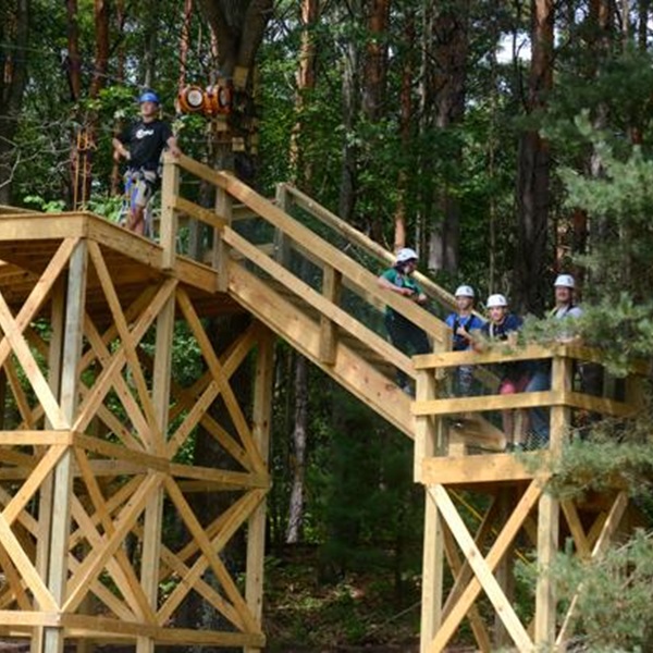 The zipline is ideal for group outings, including school trips, corporate events, or family reunions, with packages available for larger parties. 