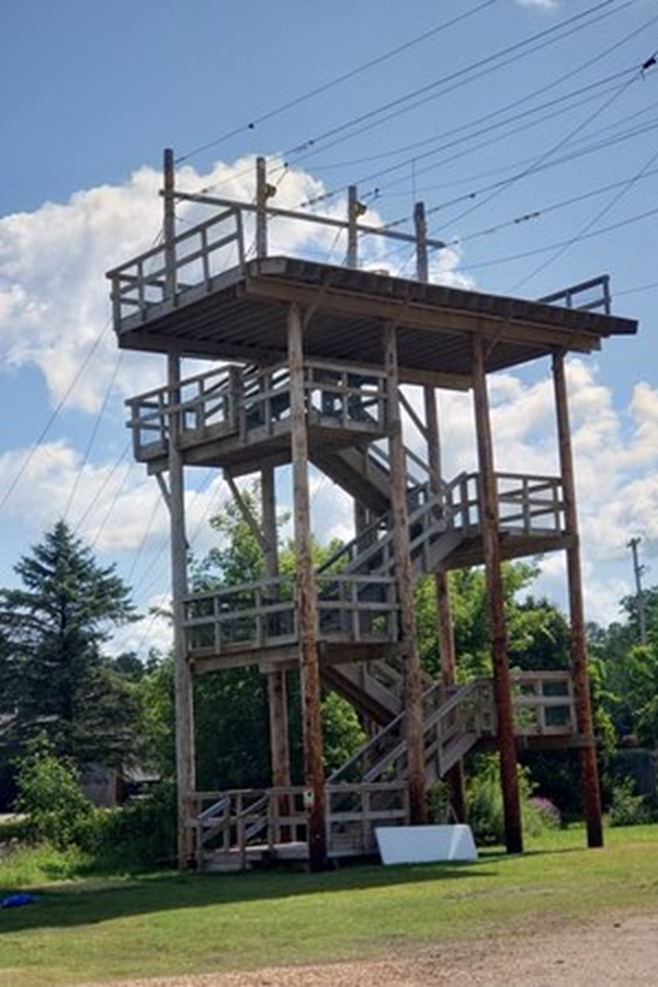Cannonsburg Ski Area Zipline    - Display Image