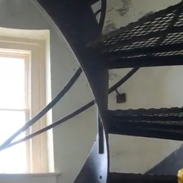 The lighthouse tower is closed to visitors because of safety concerns, including deterioration of its historic spiral staircase. Visitors should therefore expect to view the exterior and, when open, visit the interpretive portion of the building rather than climb to the lantern room. 