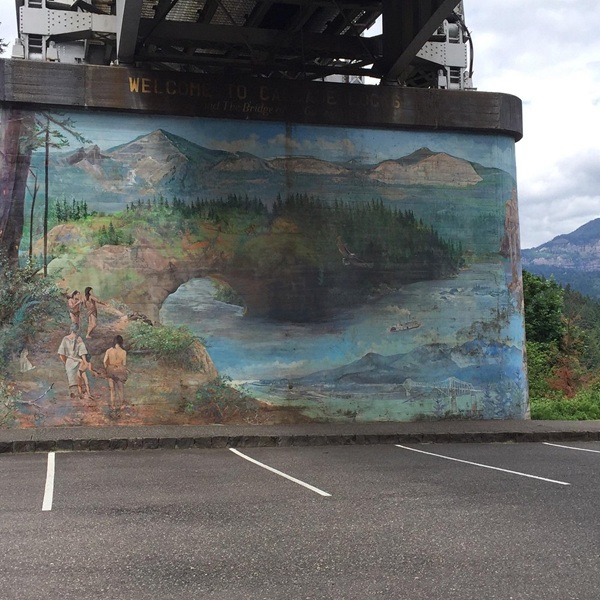 Native American oral traditions tell of a great natural bridge that allowed people to cross the river and inspired the enduring Bridge of the Gods legend, which remains one of the Pacific Northwest's best-known stories. 
