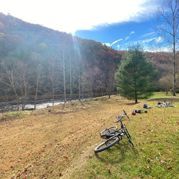 The Greenbrier River Trail is a 78-mile-long rail-trail that runs through the Allegheny Highlands of West Virginia, following the path of the former Chesapeake & Ohio Railway. 