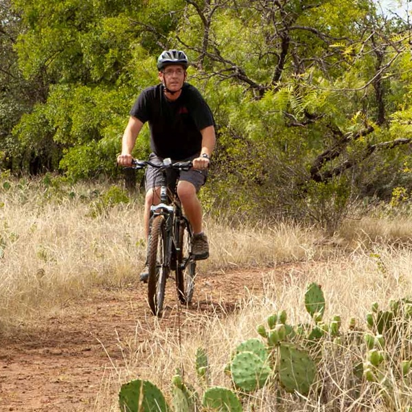 One of the only trails in the park that allows cycling, it provides riders with a balance of natural beauty and physical challenge, making it a highlight of the park. 