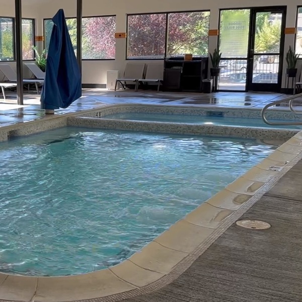 Following treatments, guests can enjoy the pool, where the warm water emerges naturally without the need for artificial heating.