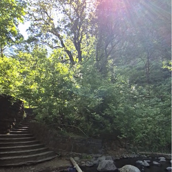 The waterfall is one of the most photographed along the Historic Columbia River Highway, with morning light often provides ideal photography conditions.
