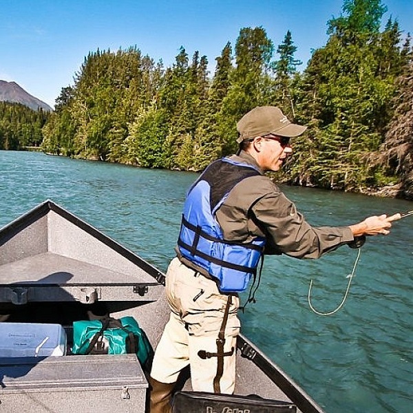 Cooper Landing outfitters provide fishing adventures for thousands of anglers per year. 