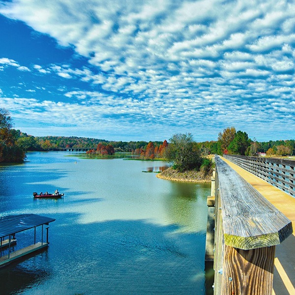Eufaula is an outdoor sportsman’s paradise. 