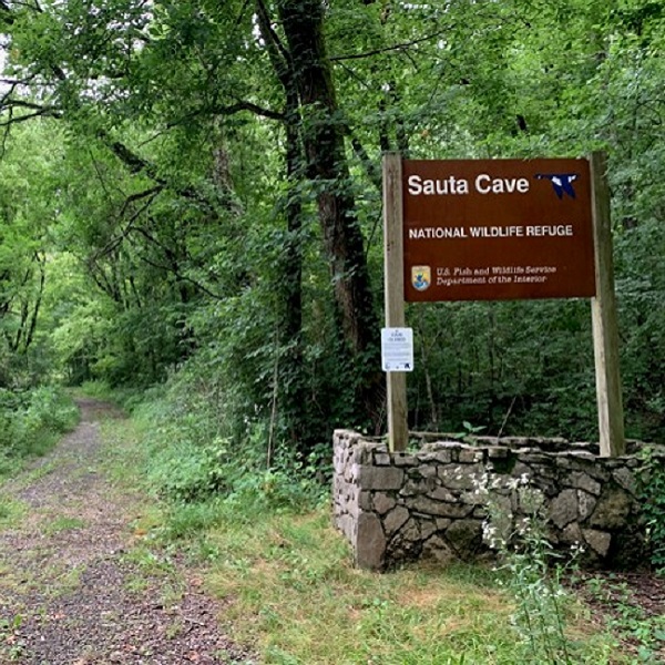 Sauta Cave National Wildlife Refuge is located seven miles west of Scottsboro. 