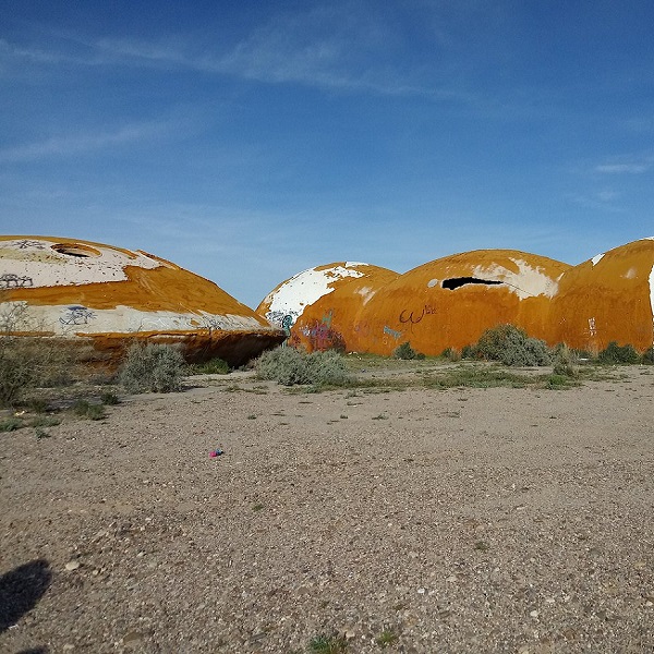Known as “The Domes,” this abandoned computer manufacturing plant in Casa Grande is said to be haunted. 