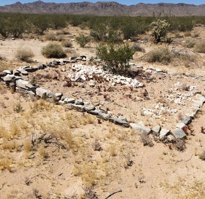 The remains of Camp Bouse, a top secret military base that worked on one of the biggest projects of World War II can be found just outside of the town of Bouse. 
