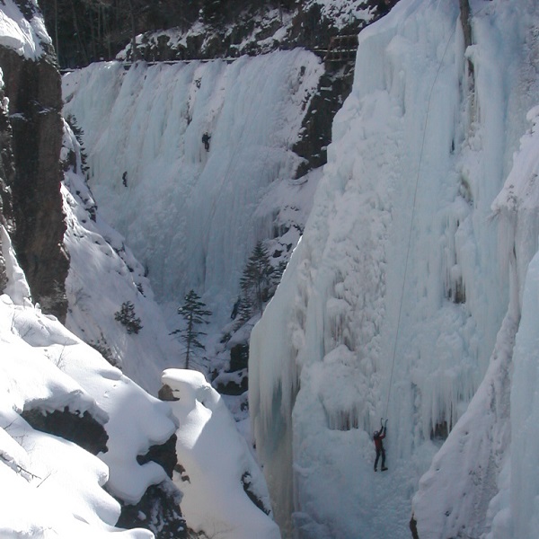 Winter fun in Ouray awaits adventurists, including the first ice-climbing park in the country. 