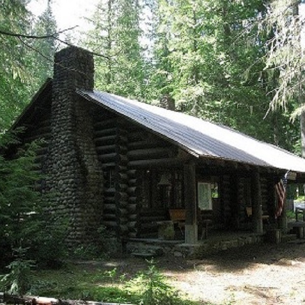 The Priest Lake Museum was constructed in the 1930s by the Civilian Conservation Corp. 