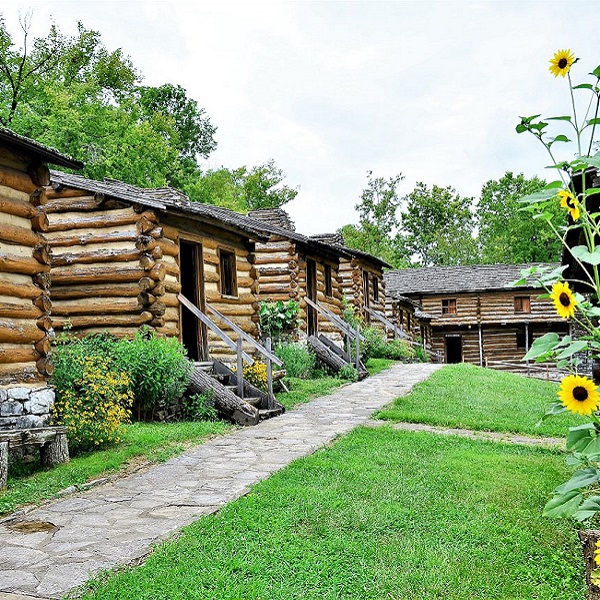 Old Fort Harrod State Park  - Webpage Image