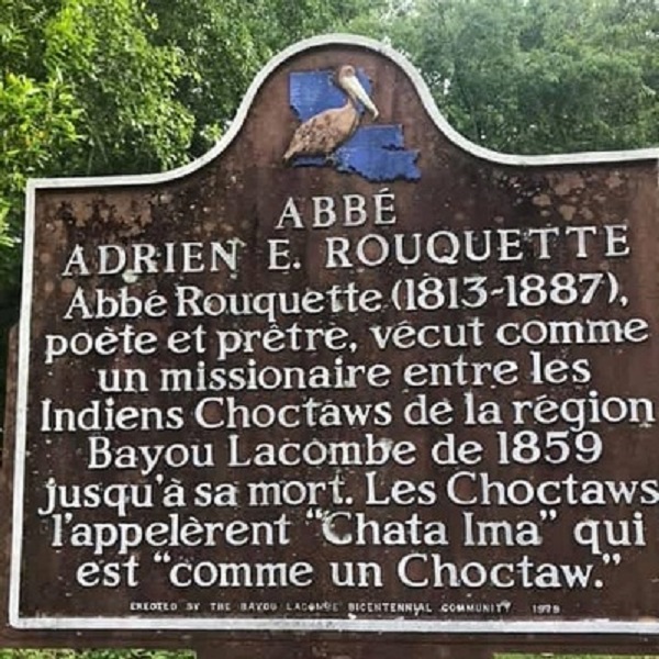 Adrien Rouquette was a Louisiana Creole writer, poet, and Catholic missionary to the Choctaw Native Americans, among whom he was also known as Chahta-Ima.