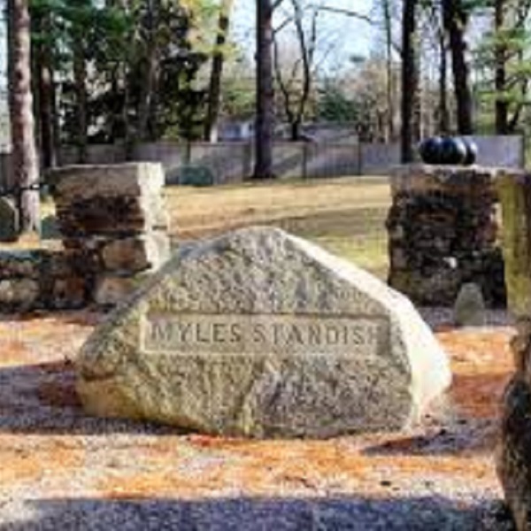 Duxbury is the resting place of Miles Standish, British military officer who accompanied the Pilgrims aboard the Mayflower to America.