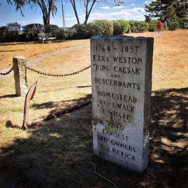 Ezra Weston II established himself as the largest shipbuilder in the country at the time he built his home. 