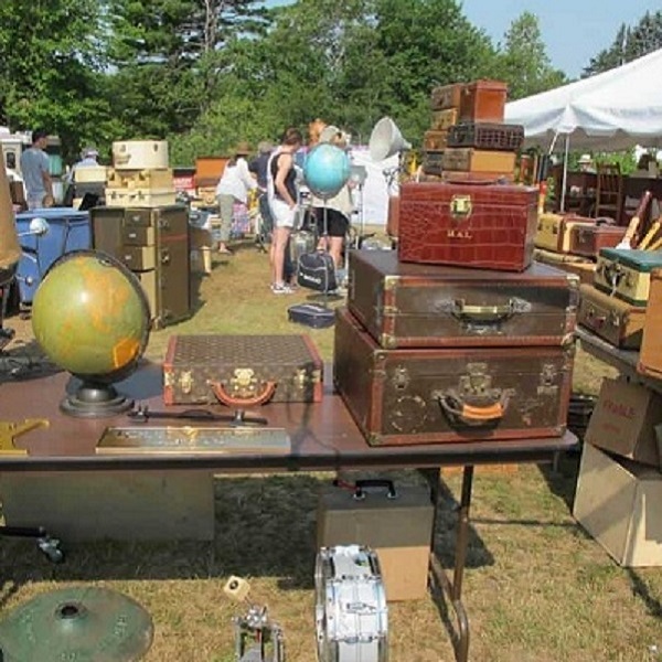 The Brinfield Antique Market is one of the largest in New England.