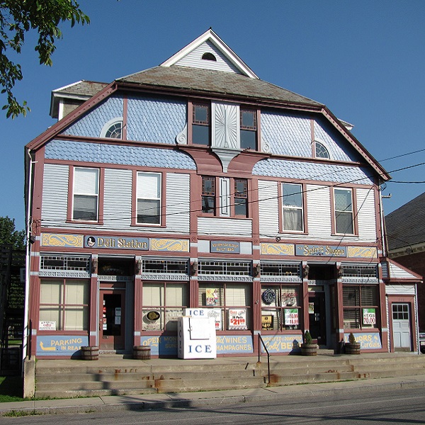 The Mill Village Historic District includes Severance Block, a historic district encompassing a well-preserved 19th-century mill village in Williamstown. 