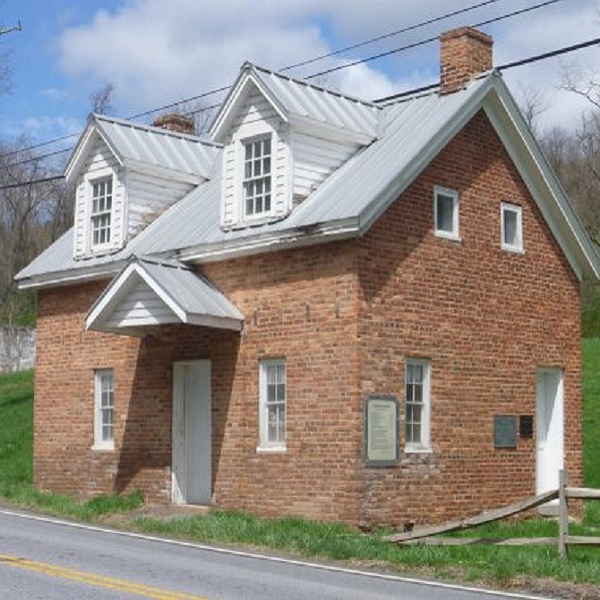 The Hancock Tollhouse is one of the last of it kind, once collecting tolls along the road. 