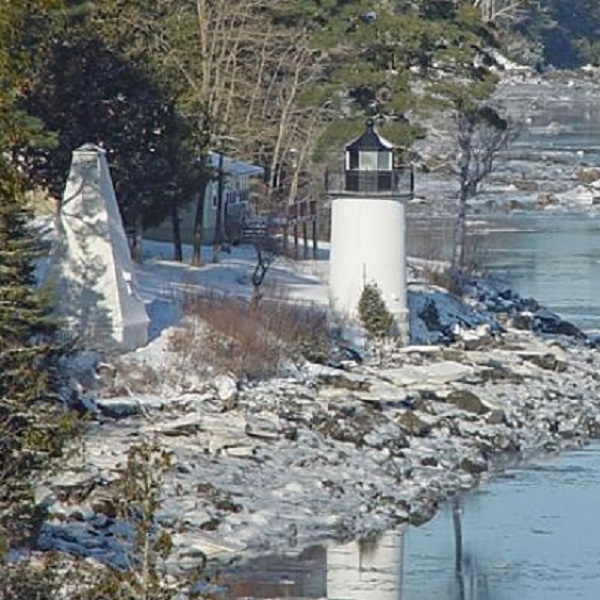 Whitlock Mills Lighthouse is both the northernmost lighthouse in Maine, and the last lighthouse built.