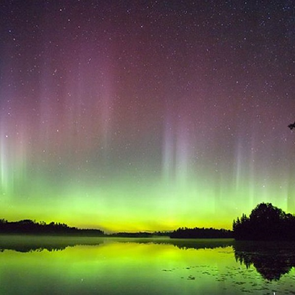 The northern lights can be seen throughout the year, but are more prevalent in the fall and winter. The best place to view them is from waters edge on any of the many lakes in the area. 