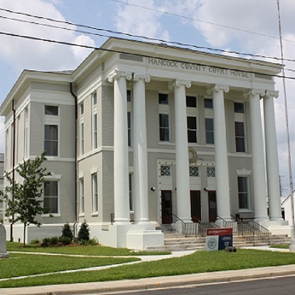 The Historic Hancock County Courthouse.