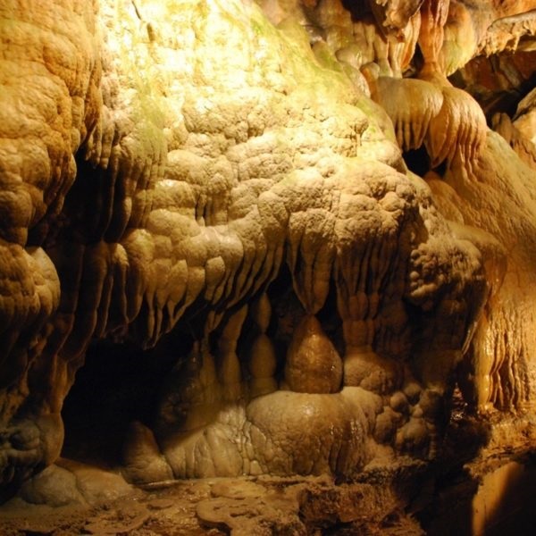 Cave explorers have discovered that the caves reach 1,300 feet into the subterranean environment, but only 600 are safe to access. 
