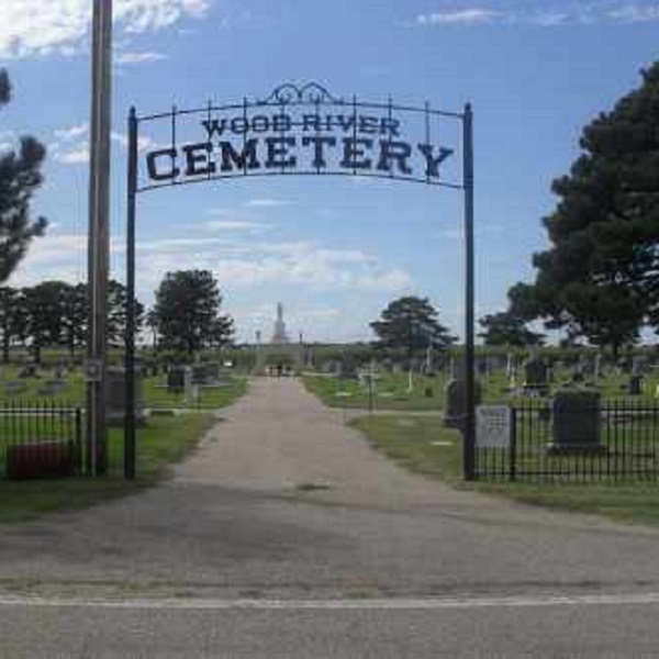 The Wood River Cemetery contains the graves of some of the town’s founders. 