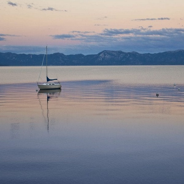The deepest parts of Lake Tahoe lay off Crystal Bay. 