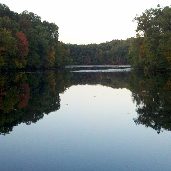 The borough receives its name from the two mountain lakes that lie within its 2.6 square mile boundary. 