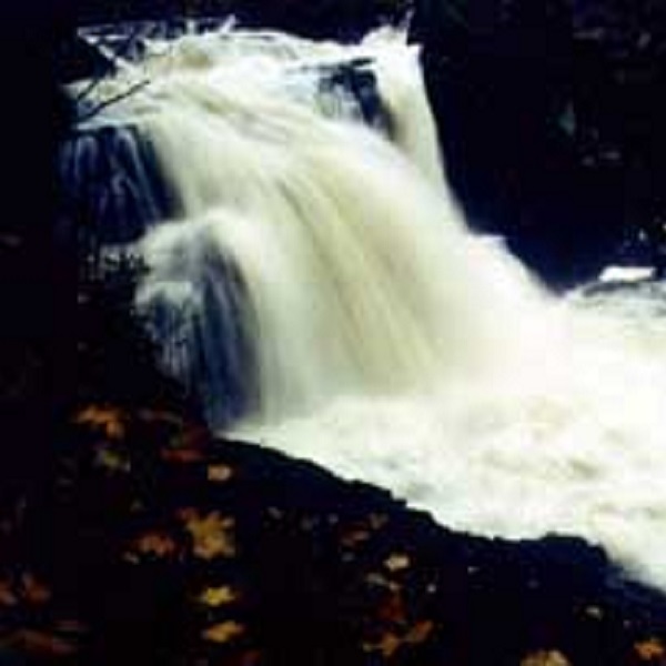Boonton Falls is an easy walk along the river in Grace Lord Park. 
