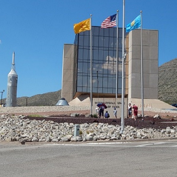 The New Mexico Museum of Space History complex in Alamogordo is dedicated to artifacts and displays related to space flight and the space age and includes the International Space Hall of Fame.