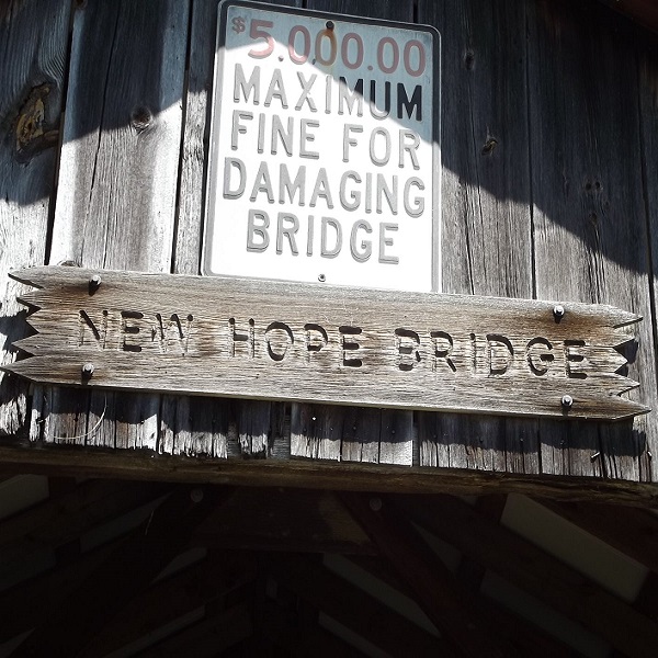 The longest existing covered bridge in Ohio. 