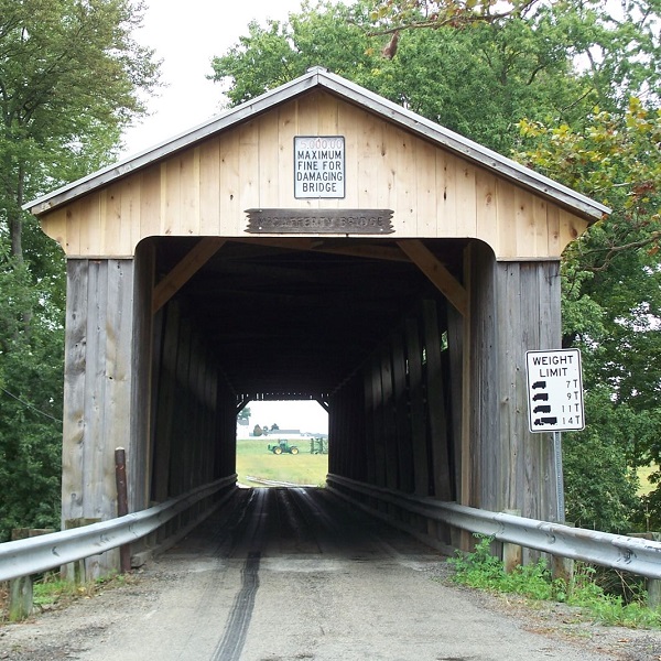 The bridge received a new facade in 2016. 
