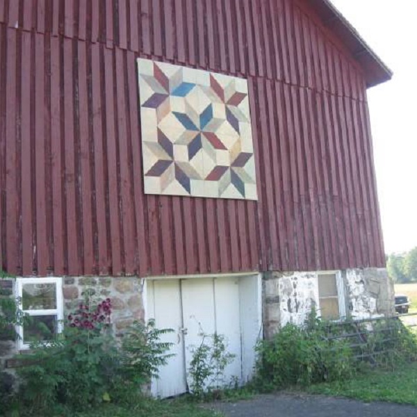 Oneida County farmers exhibit quilt designs on their barns throughout the county, making it a unique attraction.