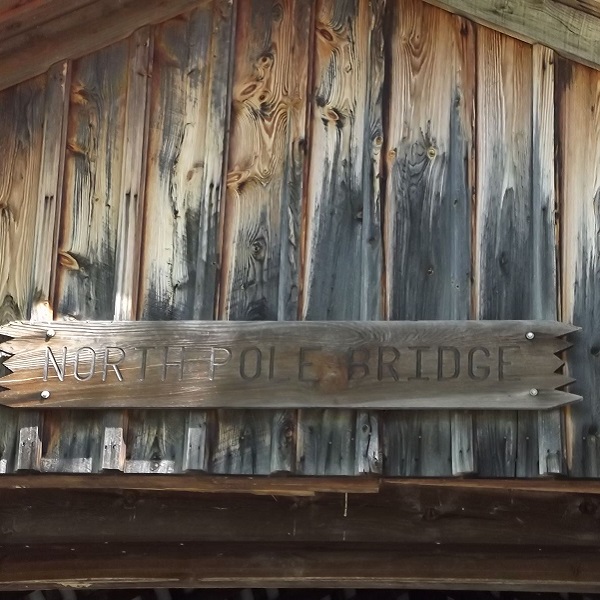 The North Pole Covered Bridge is eligible for the Register of Historic Places. 