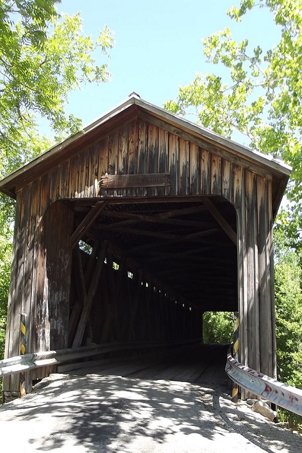 North Pole Covered Bridge  - Display Image