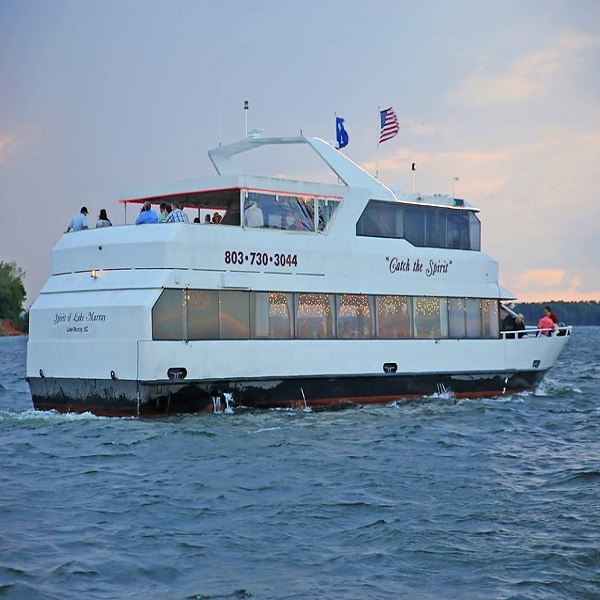 Enjoy a cruise around Lake Murray, with its 500 miles of coastline.The Saluda Dam, which created the lake for hydro-electric power, was an engineering feat at the time of its construction, using the native red clay soil and bedrock to become the largest earthen dam in the world when it was completed in 1930.