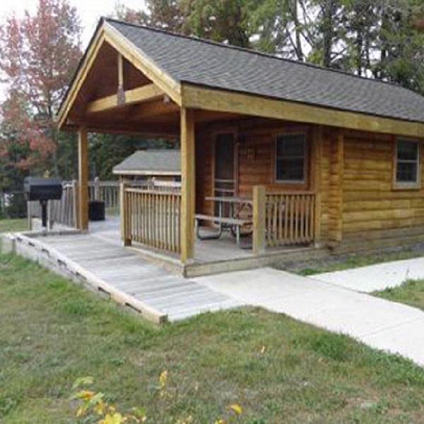 Camp cottages are great for individuals or families who are without camping gear and want an overnight adventure at the lake. 