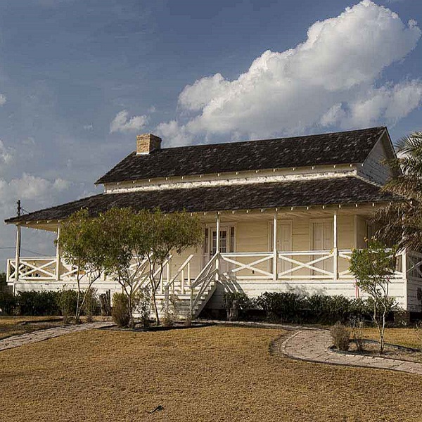 The Robert E Lee House at Fort Ringgold. 